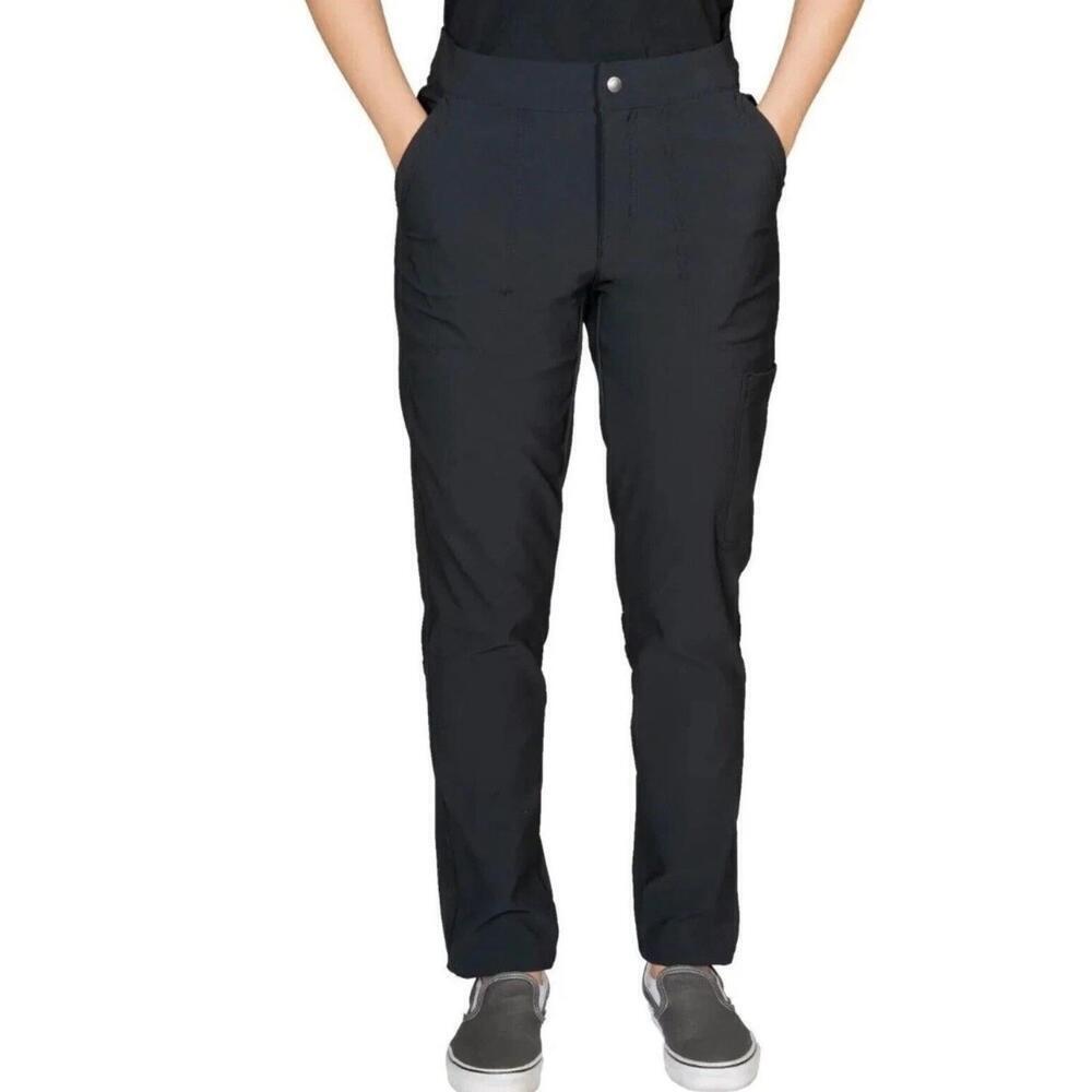 women's Columbia Omni Shield Black Outdoor straight leg Pant ,Size 8. AT - Picture 1 of 2